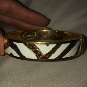 Coach bangle